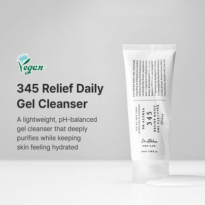 Dr.Althea 345 Relief Cream | Daily Face Moisturizer | Blemish Relief Care | Soothing Recovery & Moisture with Niacinamide, Panthenol | Korean Vegan Skin Care for All Skin Types | 1.7 Fl Oz (Pack of 2)