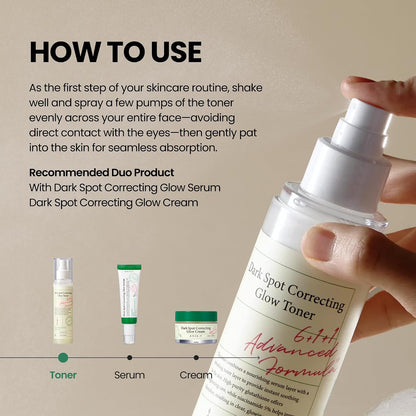 AXIS-Y Dark Spot Correcting Glow Toner with 5% Niacinamide, 4.23 fl. oz. | 98% Pure Glutathione, 5% Niacinamide, BHA & Hyaluronic Acid Improve Skin.