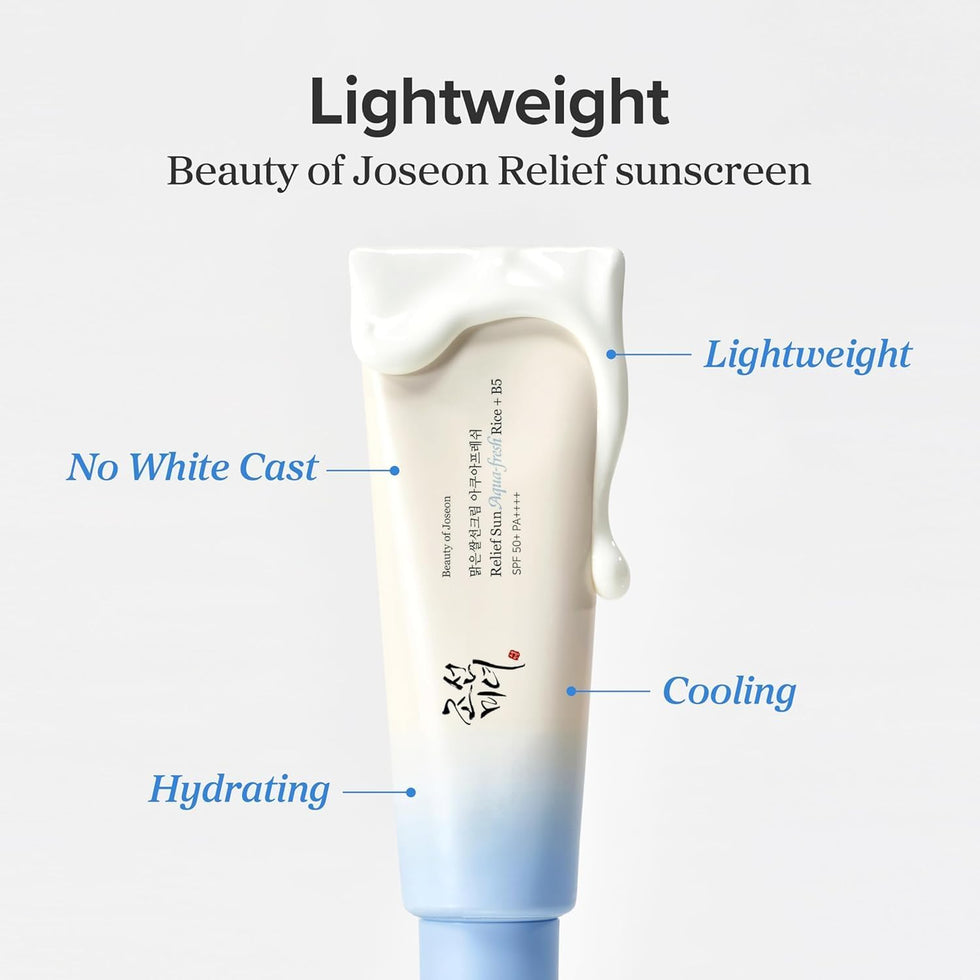 Beauty of Joseon Relief Sun Aqua Fresh Rice + Vitamin B5 Sunscreen SPF50 50ml