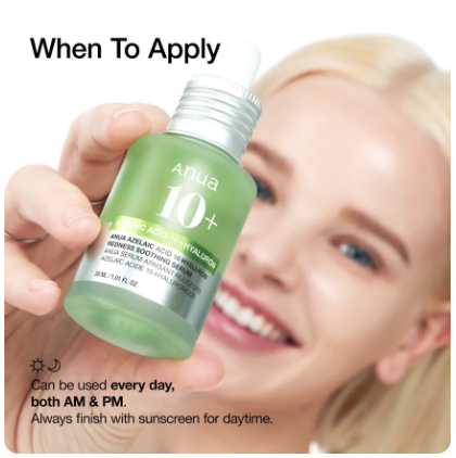 ANUA Azelaic Acid Redness Soothing Serum 30ml | Korean Skincare