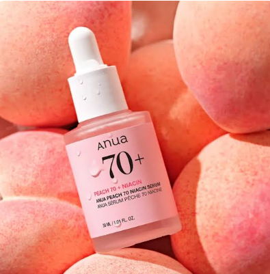 Anua Peach 70 Niacin Serum 30ml | Korean Brightening Niacinamide Serum