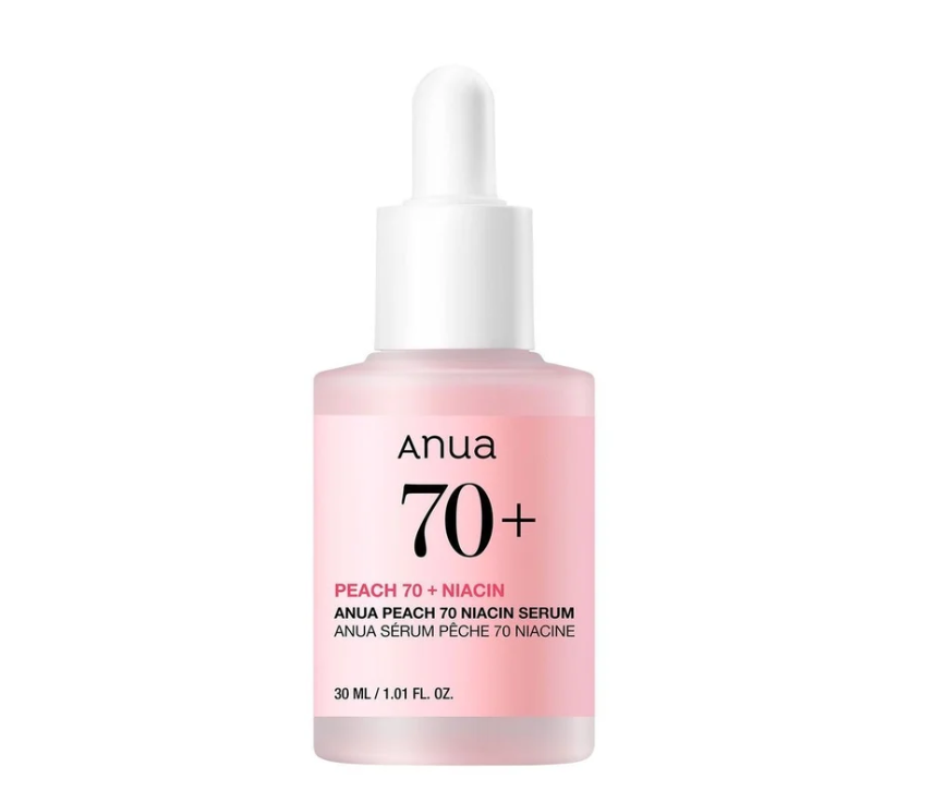 Anua Peach 70 Niacin Serum 30ml | Korean Brightening Niacinamide Serum
