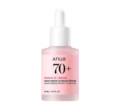 Anua Peach 70 Niacin Serum 30ml | Korean Brightening Niacinamide Serum